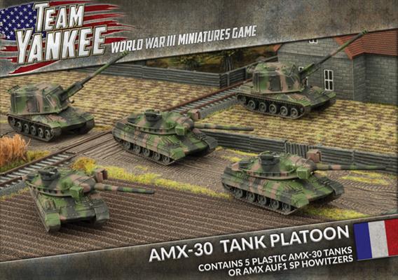 Team Yankee French AMX-30 Tank Platoon (TFBX01)