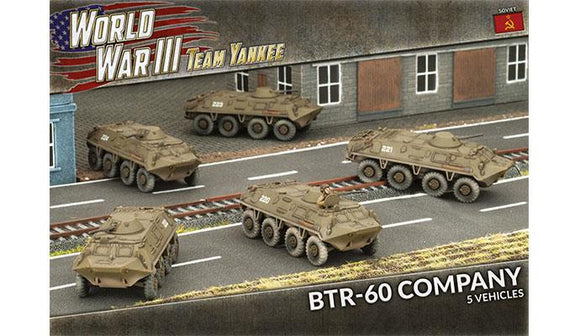 Team Yankee Soviet BTR-60 Transport Platoon (TSBX14)