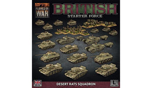 Flames of War Late War British "Desert Rats Squadron" Starter Force (BRAB13)