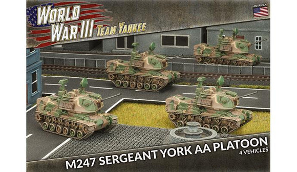 Team Yankee American M247 Sergeant York AA Platoon (TUBX10)