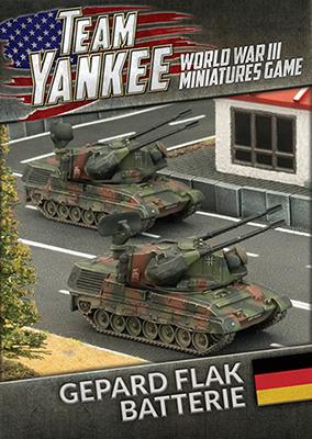 Team Yankee West German Gepard Flakpanzer Batterie (TGBX07)