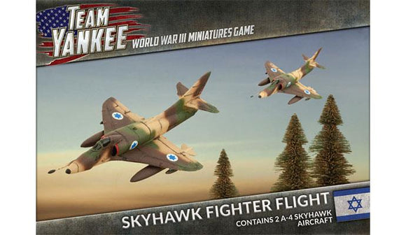 Team Yankee Israeli Skyhawk Fighter Flight (TIBX08)