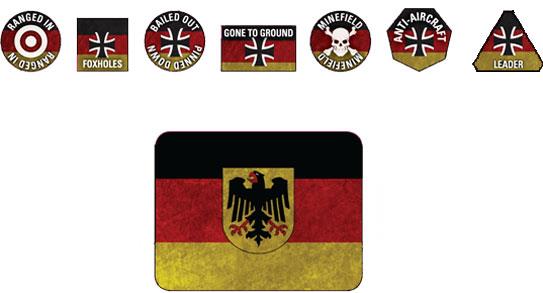 Team Yankee West German Token Set (TTK16)