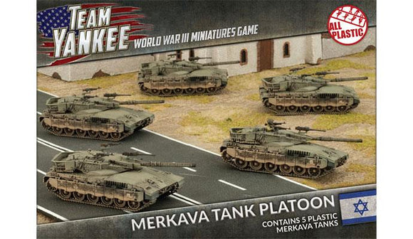 Team Yankee Israeli Merkava Tank Platoon (TIBX01)