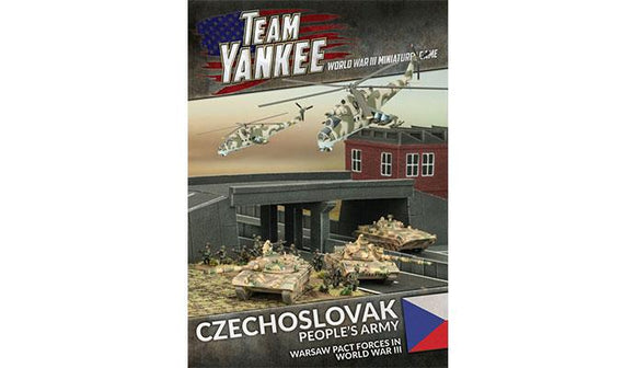 Team Yankee Czechoslovak People's Army Book and Cards (TY503)