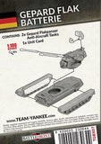 Team Yankee West German Gepard Flakpanzer Batterie (TGBX07)