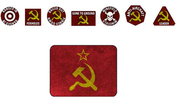 Team Yankee Soviet Token Set (TTK15)