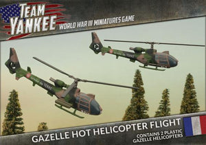 Team Yankee French Gazelle HOT Helicopter Flight (TFBX08)