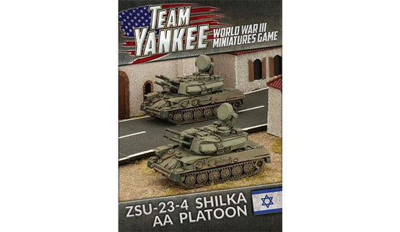 Team Yankee Israeli ZSU-23-4 Shilka AA Platoon (TIBX06)