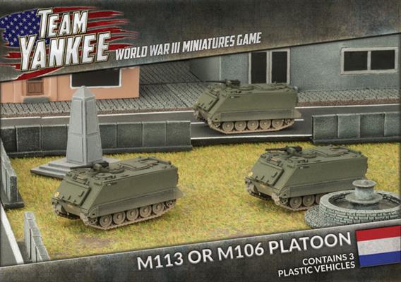 Team Yankee Dutch M113 or M106 Platoon (TDBX03)