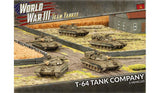 Team Yankee Soviet T-64 Tankovy Company (TSBX13)