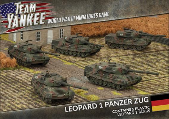 Team Yankee West German Leopard 1 Panzer Zug (TGBX14)