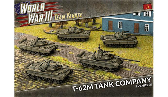 Team Yankee Soviet T-62 Tank Company (TSBX19)