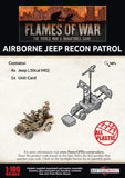 Flames of War Late War American Airborne Recon Section (UBX65)