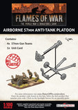 Flames of War Late War American Parachute 57mm Anti-Tank Platoon (UBX67)