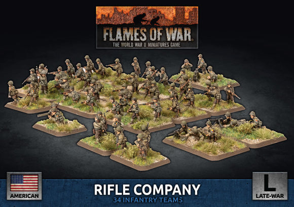 Flames of War Late War American Rifle Company (UBX68)