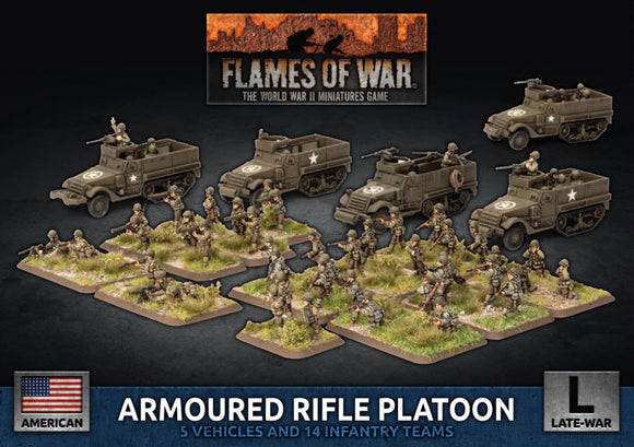 Flames of War Late War American Armored Rifle Platoon (UBX75)