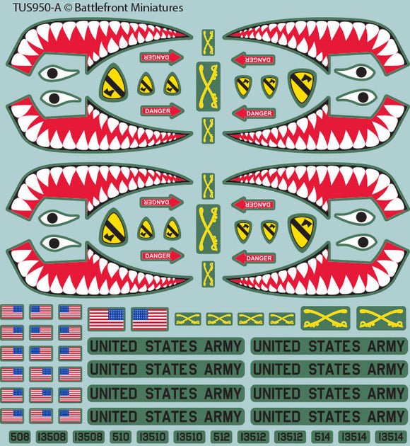 WW3 American Decal Set (TUS950)