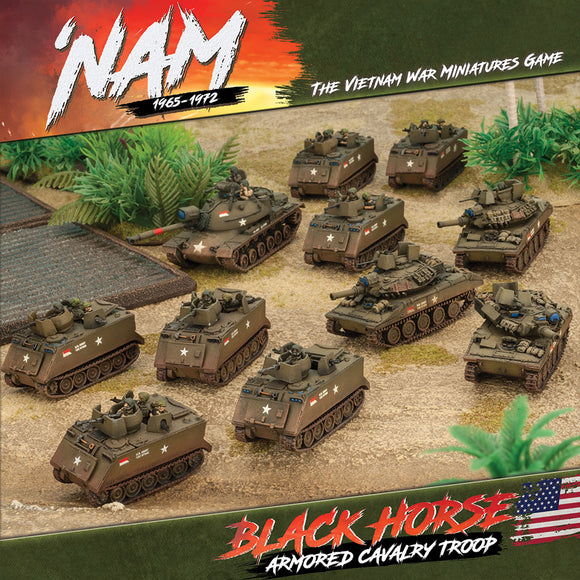 'Nam American Blackhorse Cavalry Troop Army Box (VUSAB02)