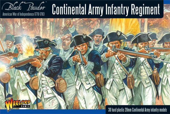 Black Powder American Continental Infantry Regiment