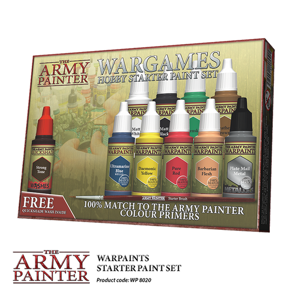 The Army Painter Warpaints Starter Paint Set (WP8020)