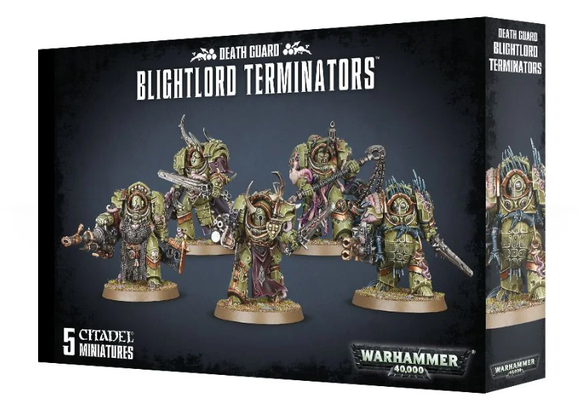 Death Guard Blightlord Terminators