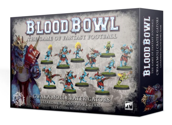 Gwaka'moli Crater Gators - Lizardmen Blood Bowl Team