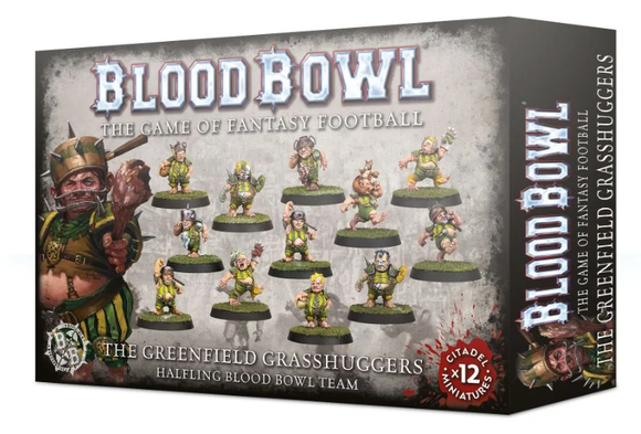 The Greenfield Grasshuggers - Halfling Blood Bowl Team