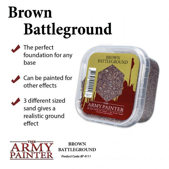 The Army Painter Battlefield Scenics Brown Battleground (BF4111)