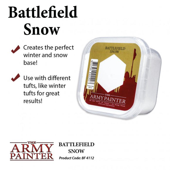 The Army Painter Battlefield Scenics Battlefield Snow (BF4112)