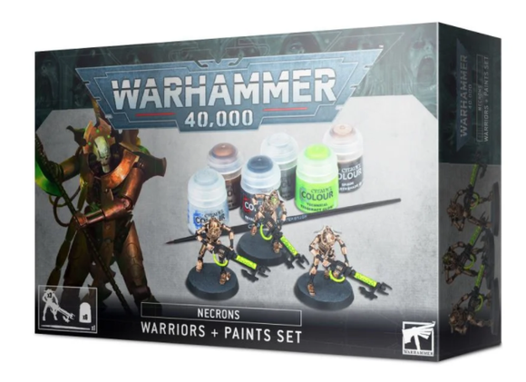 Necrons: Warriors + Paints Set