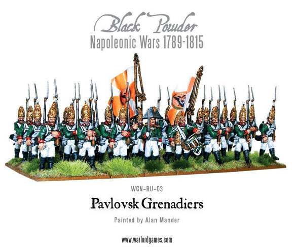 Black Powder Russian Pavlovsk Grenadiers