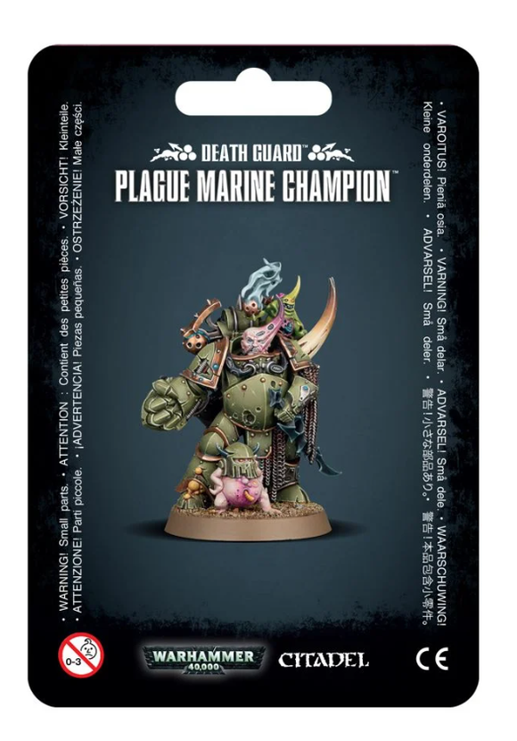 Death Guard Plague Marine Champion