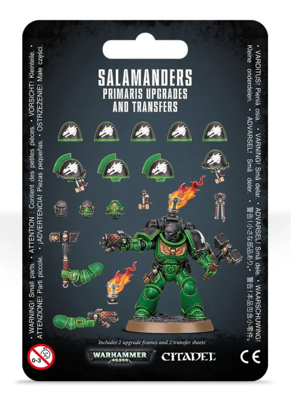 Salamanders Primaris Upgrades and Transfers