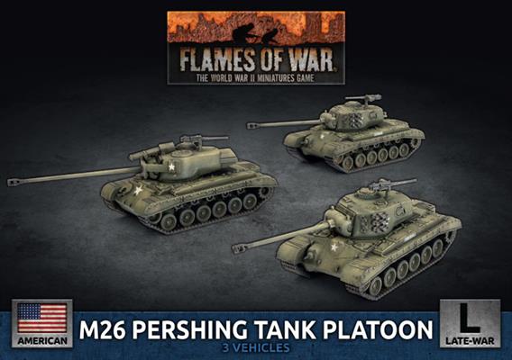 M26 Pershing Tank Platoon (Plastic)