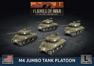 M4 Jumbo Tank Platoon