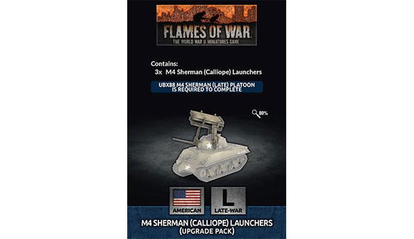 M4 Sherman (Calliope) Launchers (Upgrade Pack)