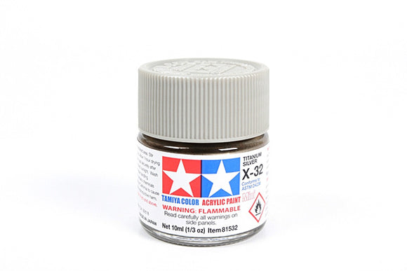 Tamiya Titanium Silver X-32